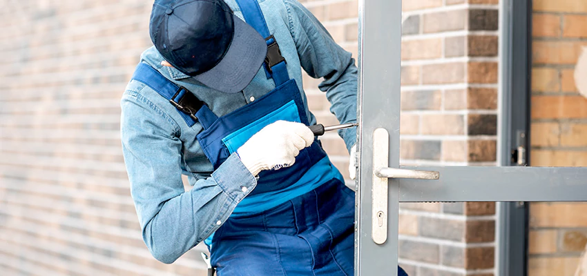Pivot Storefront Door Locks Installation in Strawberry, California